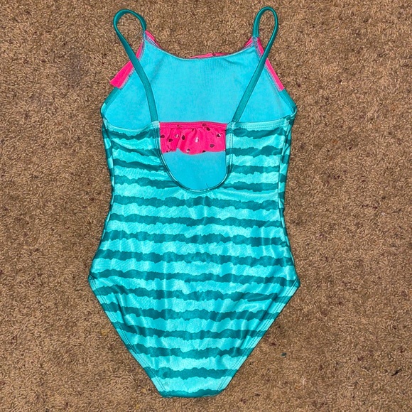 CAT & JACK WATERMELON SWIMSUIT - Picture 2 of 2